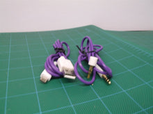 purple audio & charge cable for Boombotix Boombot REX Weatherproof Bluetooth Sp