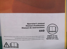Husqvarna 440 operators manual