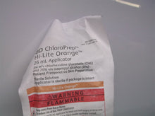 BD CAREFUSION CHLORAPREP® 930815 ChloraPrep® Hi-Lite Orange® Tint Applicator, 26