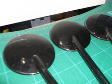 4 Medtronic Physio-Control Internal Paddles, 2.5", Overall Length 8 ~