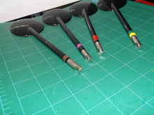4 Medtronic Physio-Control Internal Paddles, 2.5", Overall Length 8 ~