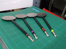 4 Medtronic Physio-Control Internal Paddles, 2.5", Overall Length 8 ~