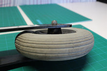 Front fork with wheel and tire for a 21st Century Scientific Inc Bounder Plus Of