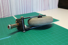 Front fork with wheel and tire for a 21st Century Scientific Inc Bounder Plus Of