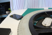 Rear wheel with pulley tire and axle for a 21st Century Scientific Inc Bounder P