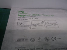 Mepilex Border Post-Op Foam Dressing 4 x 12" Rectangle With Border Film Backing