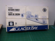Glacier Bay Polished Chrome Kitchen Faucet 2 HANDLE 833-143G