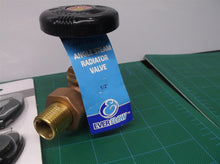 Everflow 48712 1/2" FIP X Male Union Steam Angle Radiator Valve