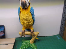 Hasbro FurReal Friends Squawkers McCaw Talking Parrot Bird W/ Stand No Remote