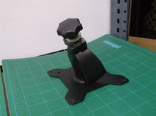 100x100/ 75x75 Hinge Mount Module Off planar as2 black dual monitor stand