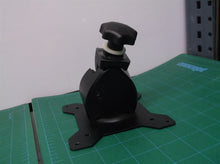 100x100/ 75x75 Hinge Mount Module Off planar as2 black dual monitor stand