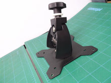 100x100/ 75x75 Hinge Mount Module Off planar as2 black dual monitor stand
