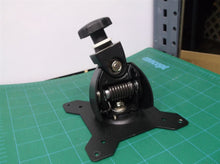 100x100/ 75x75 Hinge Mount Module Off planar as2 black dual monitor stand