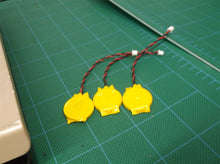 EEMB 3 PACK 3V CR2032-LD CMOS Battery with Wire Leads and MOLEX Connector