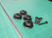 4X Rear Trunk Boot Envelope Cargo Net Tie Down Hook Ring Hanger Retainer Clips