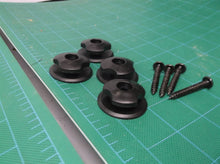 4X Rear Trunk Boot Envelope Cargo Net Tie Down Hook Ring Hanger Retainer Clips