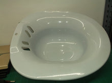 Sitz Bath Seat Over the Toilet Basin light blue