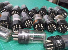 19 x 6SN7 GT/GTB RCA Tubes - TV-7