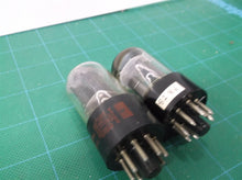 2 x 6SN7 Silvertone Vacuum Tubes