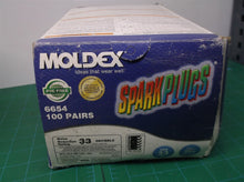 (100) Pair NEW Moldex Spark Plugs Foam Ear Plugs 6654 Corded, NRR33 33dB Damaged