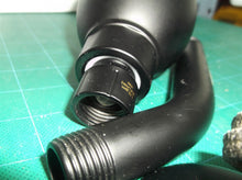 1.75 gpm black Fixed Showerhead 2.5" Diameter new but scratches no box
