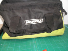 Rockwell 6x8x13 green and black tool bag