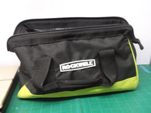 Rockwell 6x8x13 green and black tool bag