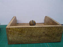 rustic farm wood napkin holder