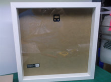13 x 13 inch plain white shadow box