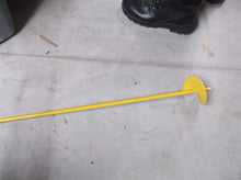4"x36" planting auger round end for 3/8" drill chuck