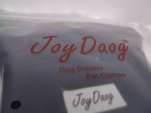 4 pack JoyDaog Reusable Belly Bands for Dogs, Premium Washable Dog Diapers