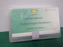YABANGBANG Dental Contra Angle Handpiece Push Button Press Slow Low Speed