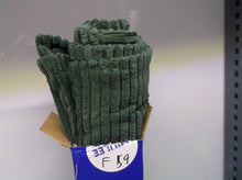 New Open Box MIULEE Dark Green Corduroy Pillow Covers with Splicing Set of 2