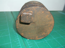 Odd Vintage 3"x2.5" pulley, 3x3-3/8 OAH Tube Bending? 3 groove pulley 3/8, 1/2,