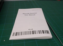 ARM 32-bit Cortex Barcode Scanner 5V 0.2A with stand and manual
