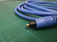 6ft blue optical audio cable