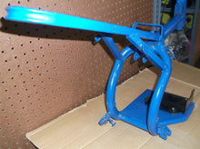 mini motorcycle Mototech villain 2 stroke blue frame