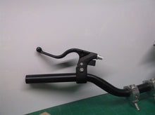 MotoTec Villain handle bar tube with brake levers and handlebar clamps