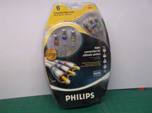 Philips Component Video Cable 24k Gold Plated connectors 6 ft