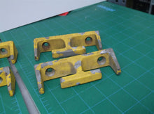 lot of 4 Hanger/Cleat/Tie Downs 4.5" x 1" x 1.25"