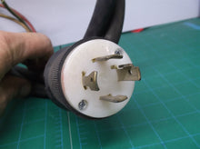 HUBBELL HBL2731 Plug, W/ 5 FT Cord, 30A, 3PULL, 480VAC Off Ferro Magnetic Charge