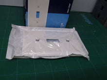 (10-Pk) Leviton 1-Gang Toggle Switch Wall Plate Plastic White 88001-WMP