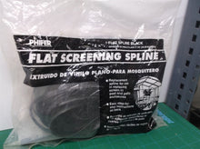 Phifer 0.3125 in. x 100 ft. Black Flat Spline