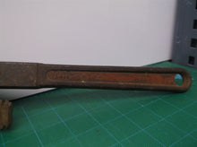 VINTAGE FLEET #4114 14" PIPE ADJUSTABLE PIPE WRENCH