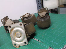 (4) Faultless Swivel Casters 3x1-13/16 Wheels 400-2-1/2