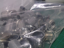 Lot of 100+ electrical conduit fittings nuts etc