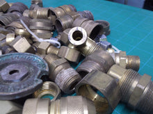 9 + lbs Assorted brass fitting connectors and couplings