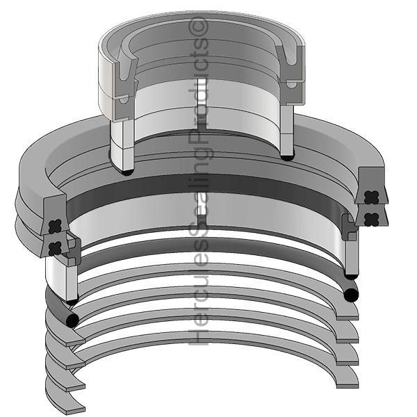 JLG Lift Aftermarket 2900398 Hydraulic Cylinder Seal Kit
