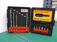Craftsman professional incomplete drill bit and speed- lok set