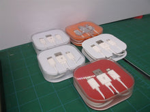 lot of 5 usb A to type c charging cables